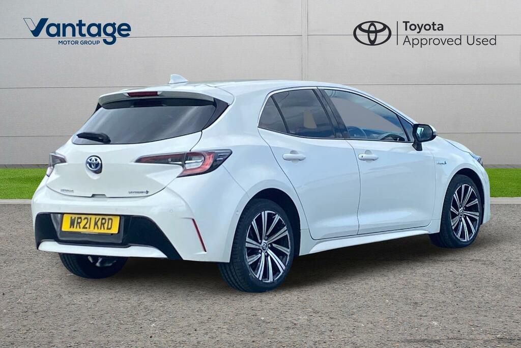 Toyota Corolla 1.8 Vvt-h Design Cvt Euro 6 Ss WR21KRD White #2