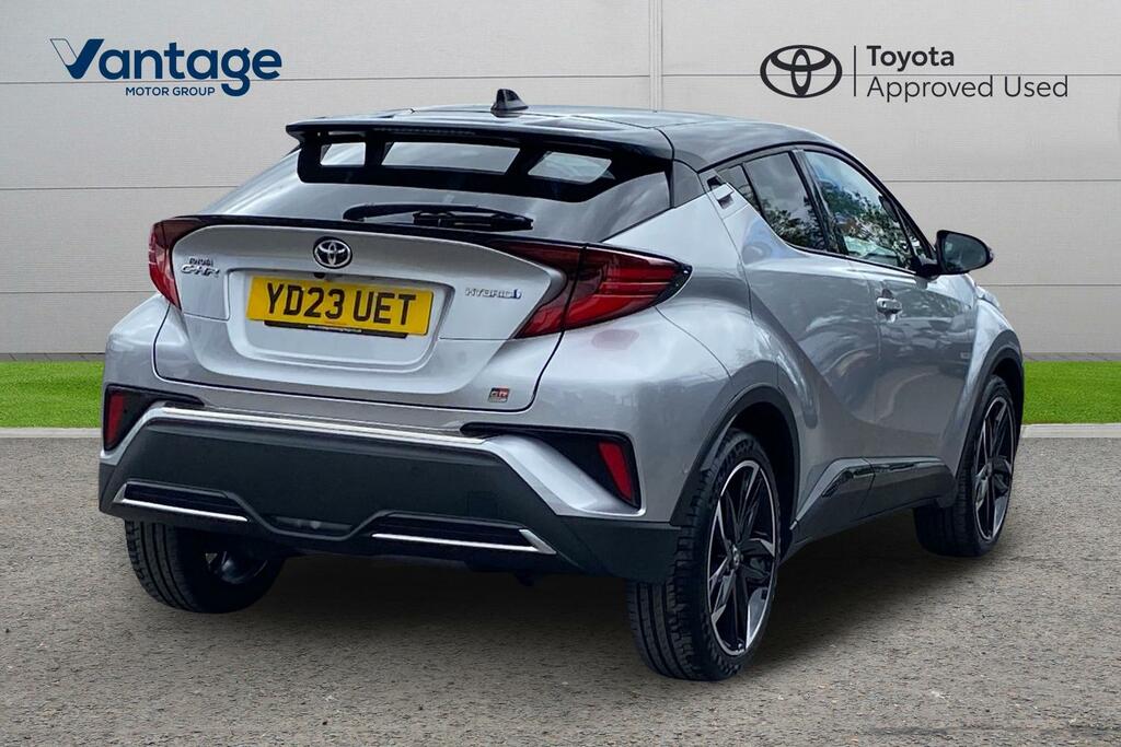 Toyota C-Hr 1.8 Vvt-h Gr Sport Cvt Euro 6 Ss YD23UET Silver #2