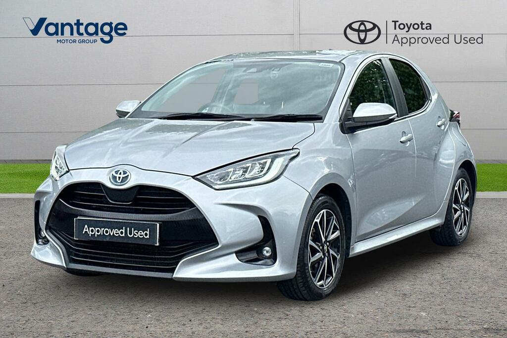 Toyota Yaris 1.5 Vvt-h Design E-cvt Euro 6 Ss YB22EAC Silver #3