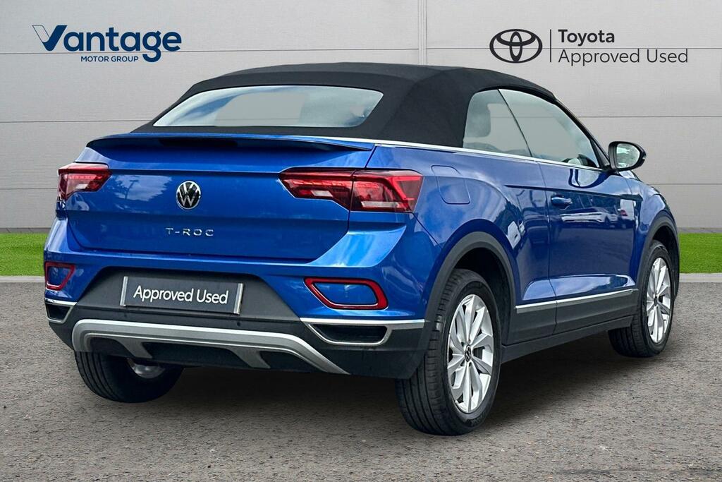 Volkswagen T-Roc 1.5 Tsi Style Dsg 2Wd Euro 6 Ss YH72VYU Blue #2