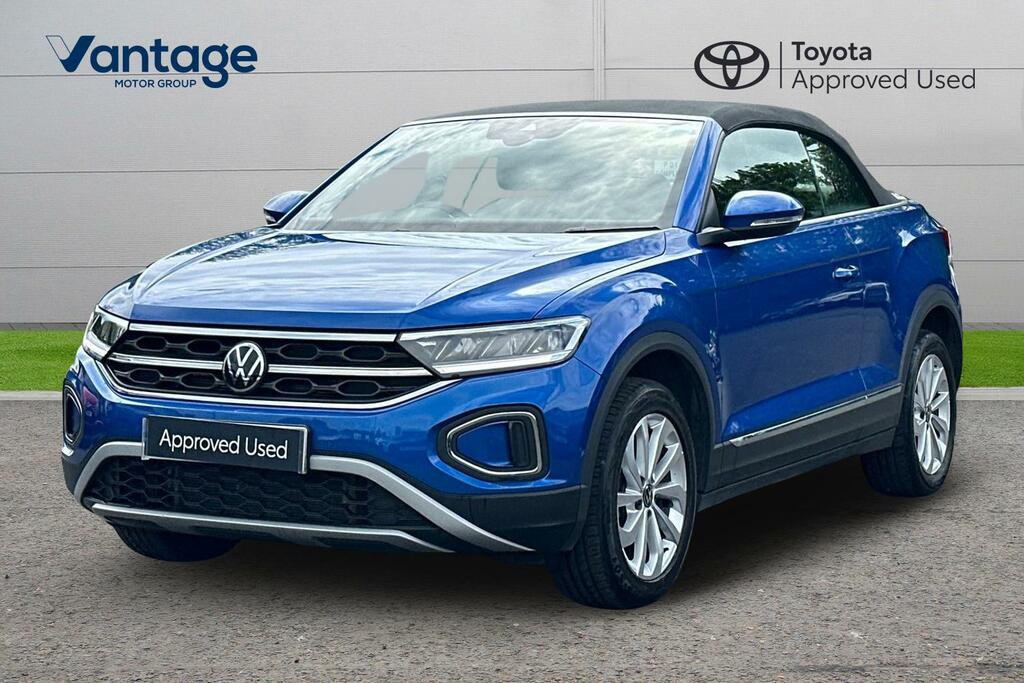 Volkswagen T-Roc 1.5 Tsi Style Dsg 2Wd Euro 6 Ss YH72VYU Blue #3