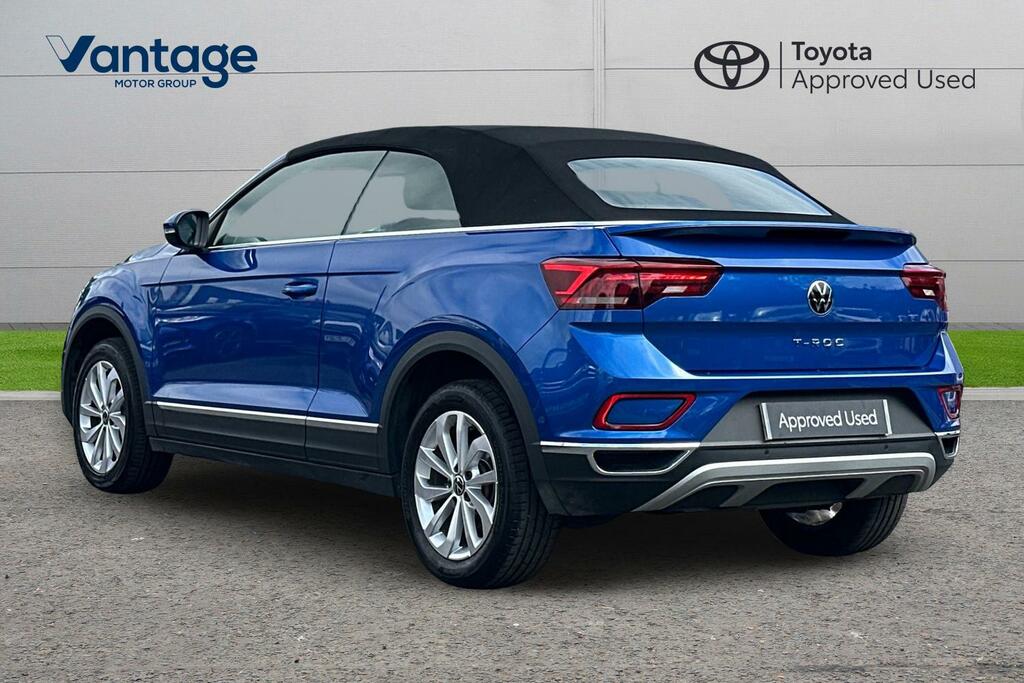 Volkswagen T-Roc 1.5 Tsi Style Dsg 2Wd Euro 6 Ss YH72VYU Blue #4
