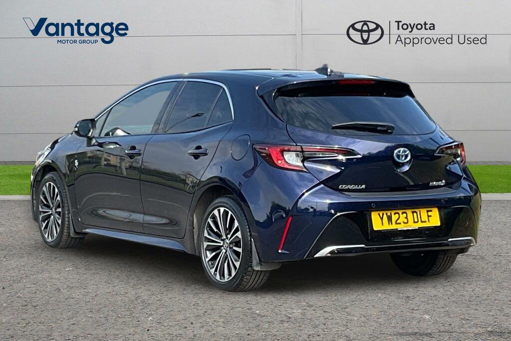 Toyota Corolla 1.8 Vvt-h Design Cvt Euro 6 Ss YW23DLF Blue #4