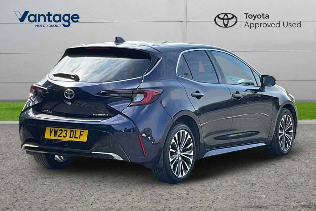 Toyota Corolla 1.8 Vvt-h Design Cvt Euro 6 Ss YW23DLF Blue #2