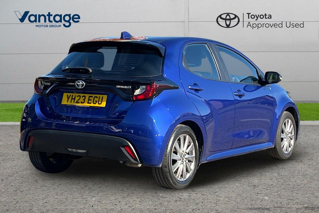 Toyota Yaris 1.5 Vvt-h Icon Hatchback Hybrid E-cvt E YH23EGU Blue #2