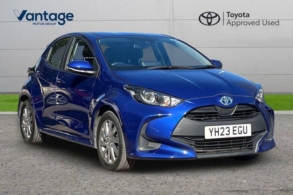 Toyota Yaris 1.5 Vvt-h Icon Hatchback Hybrid E-cvt E Blue