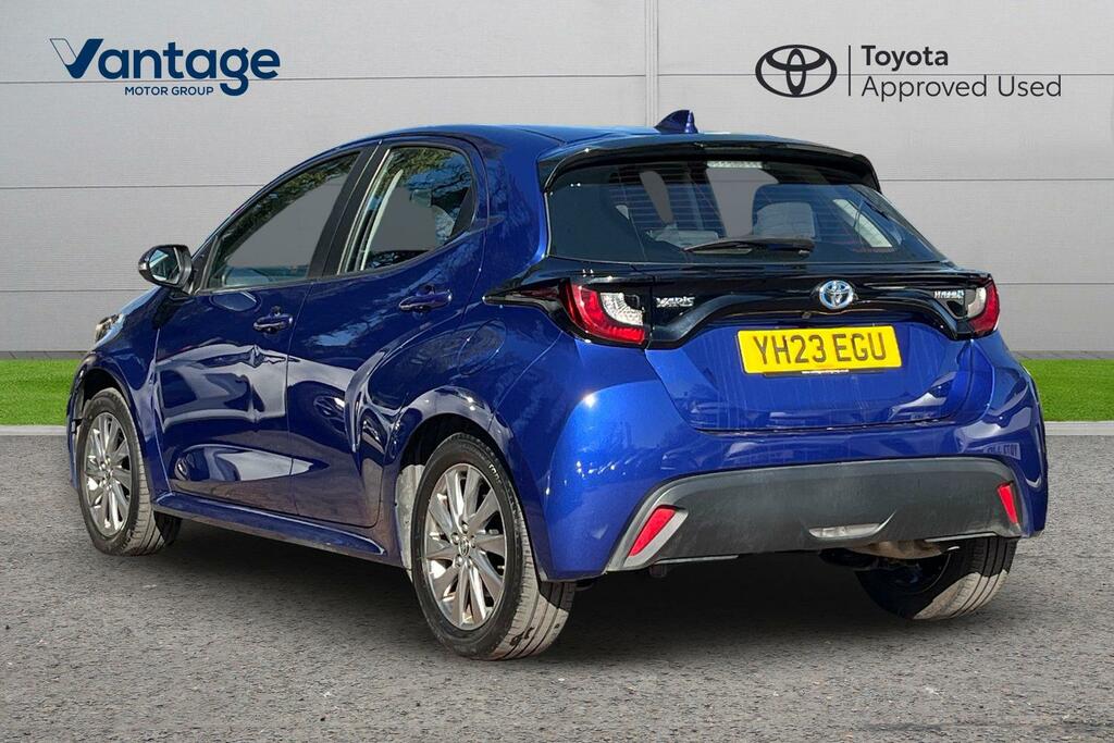 Toyota Yaris 1.5 Vvt-h Icon Hatchback Hybrid E-cvt E YH23EGU Blue #4