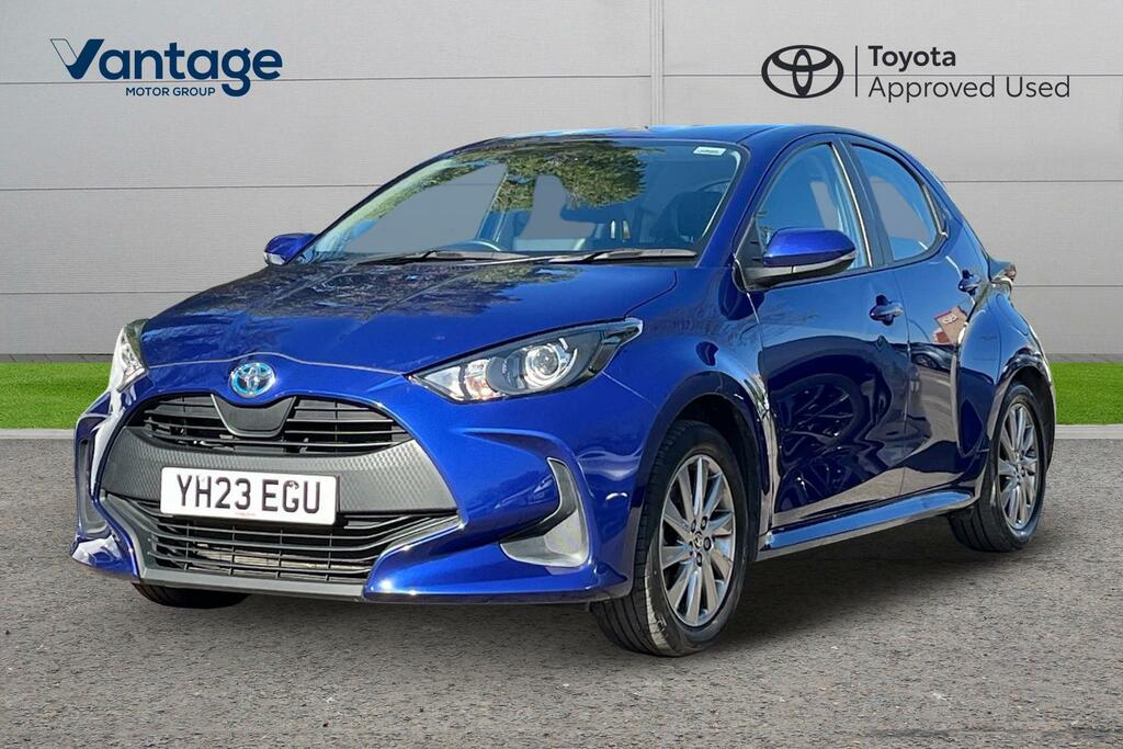 Toyota Yaris 1.5 Vvt-h Icon Hatchback Hybrid E-cvt E YH23EGU Blue #3