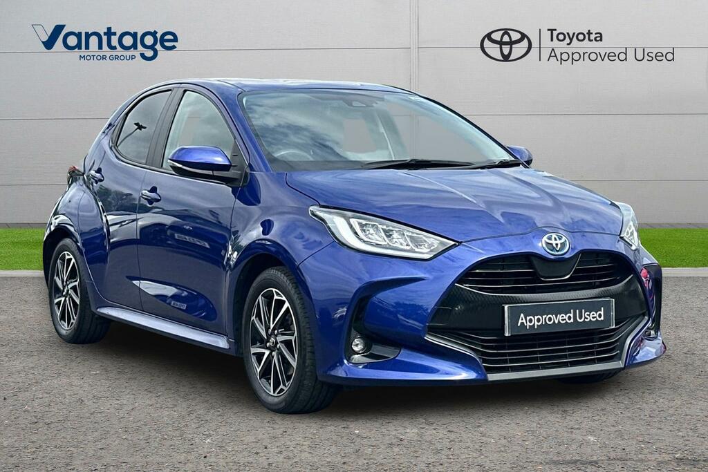 Toyota Yaris 1.5 Vvt-h Design E-cvt Euro 6 Ss Blue