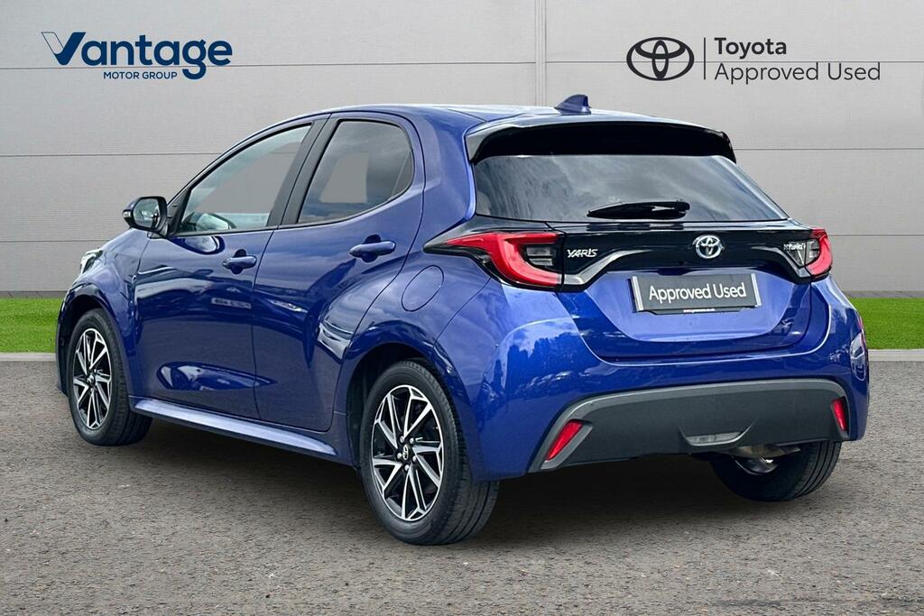 Toyota Yaris 1.5 Vvt-h Design E-cvt Euro 6 Ss GU72HBJ Blue #4