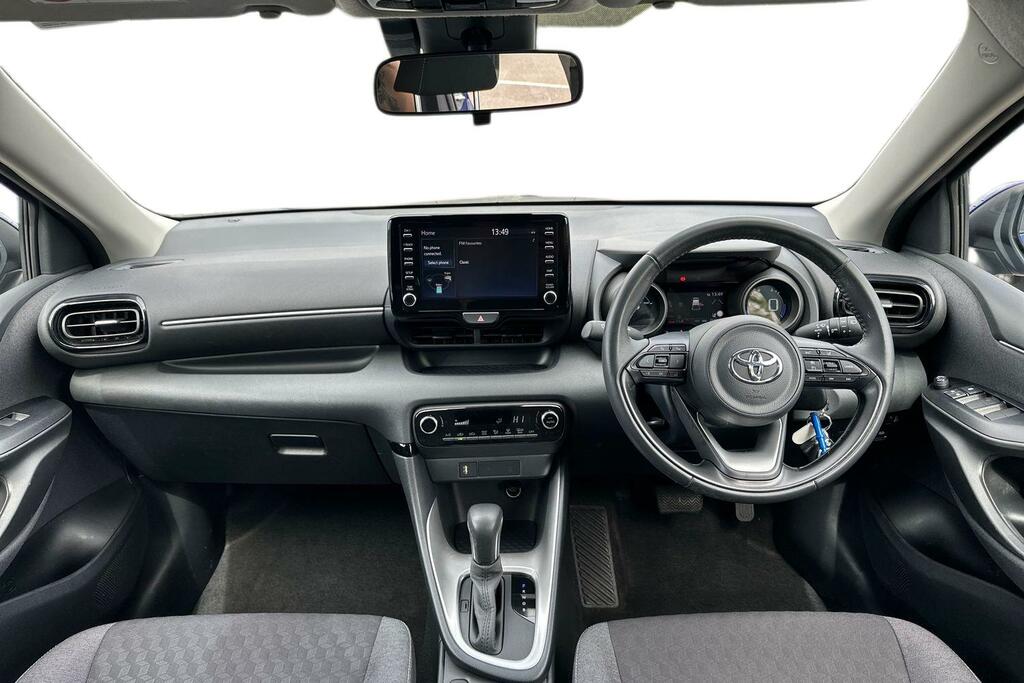 Toyota Yaris 1.5 Vvt-h Design E-cvt Euro 6 Ss GU72HBJ Blue #6