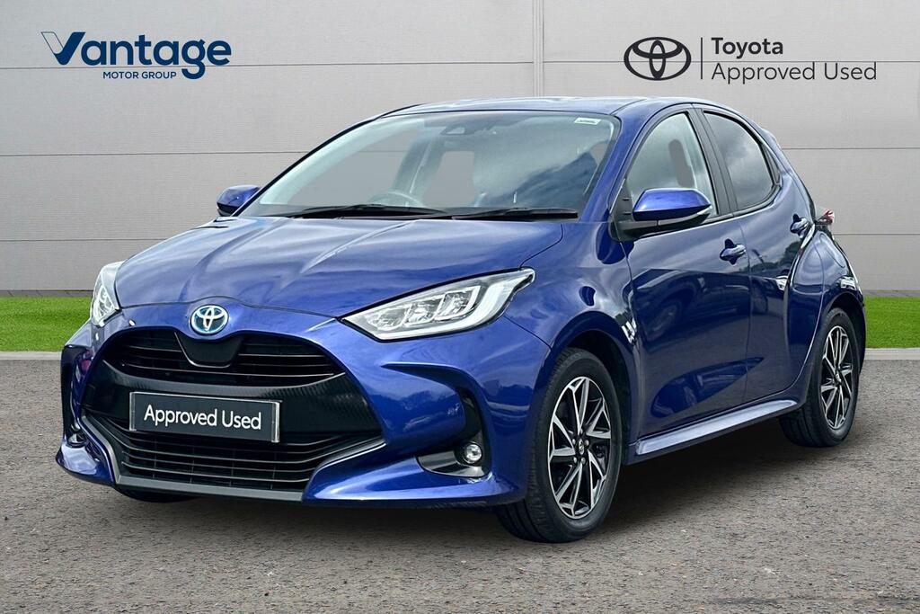 Toyota Yaris 1.5 Vvt-h Design E-cvt Euro 6 Ss GU72HBJ Blue #3