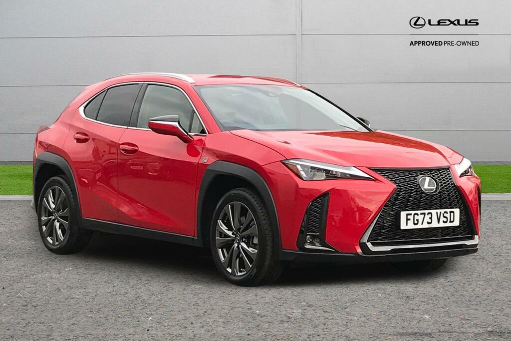 Lexus UX 2.0 250H F Sport Design E-cvt Euro 6 Ss Red