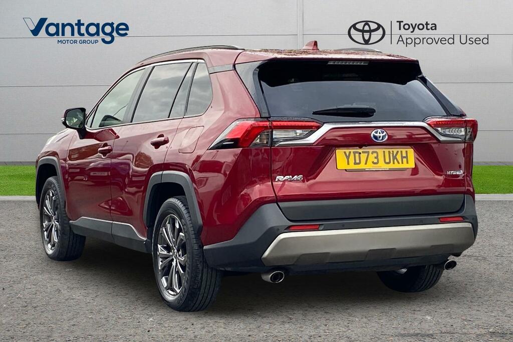Toyota Rav 4 2.5 Vvt-h Design Cvt Euro 6 Ss YD73UKH Red #4