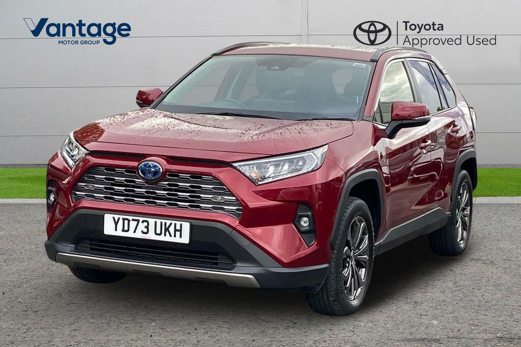 Toyota Rav 4 2.5 Vvt-h Design Cvt Euro 6 Ss YD73UKH Red #3