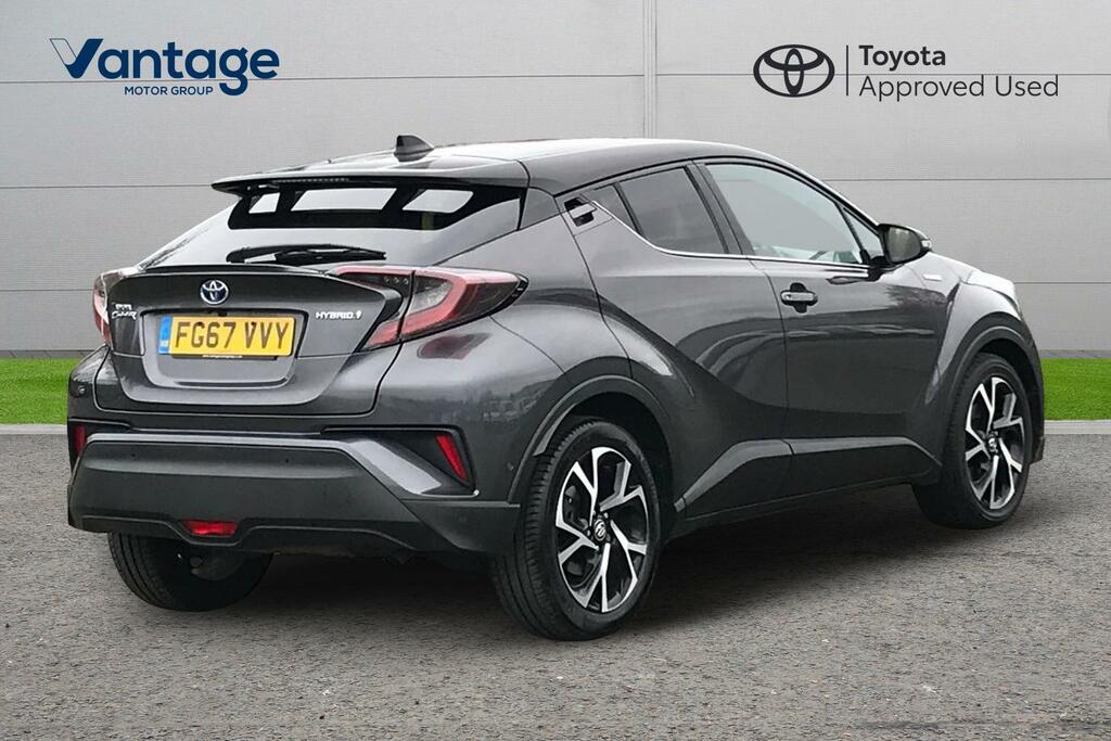 Toyota C-Hr 1.8 Vvt-h Dynamic Cvt Euro 6 Ss FG67VVY Grey #3