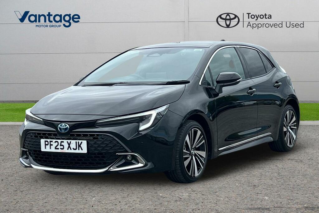 Toyota Corolla 1.8 Vvt-h Design Cvt Euro 6 Ss PF25XJK Black #3