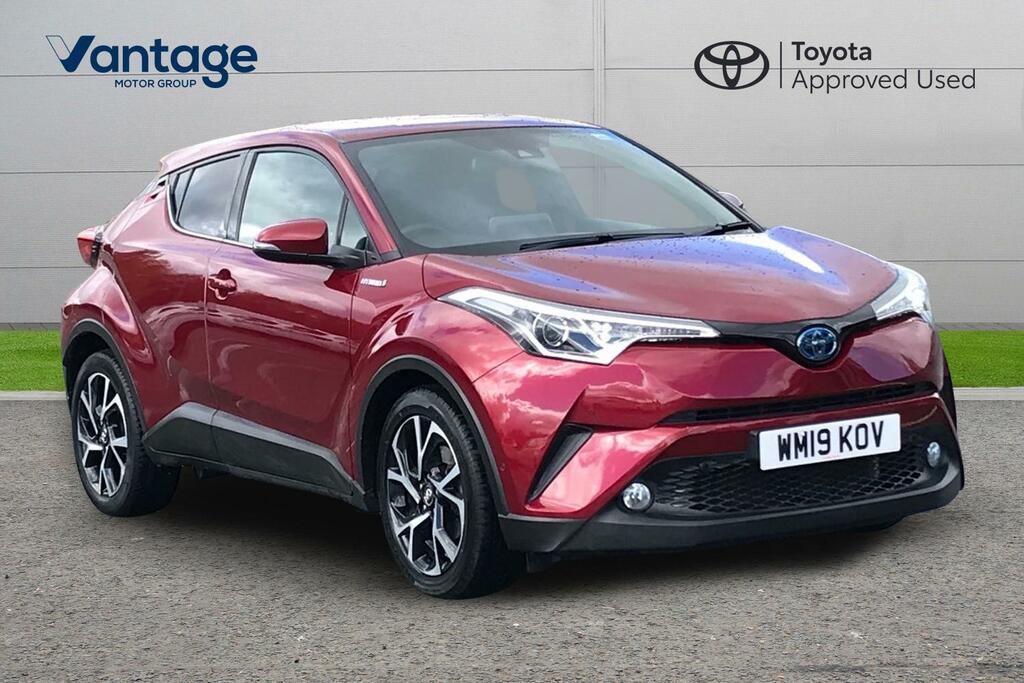 Toyota C-Hr 1.8 Vvt-h Design Cvt Euro 6 Ss Red