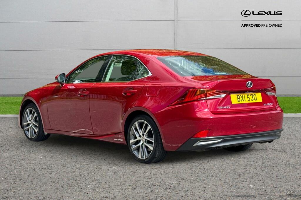 Lexus IS 2.5 300H Saloon Hybrid E-cvt Euro 6 S Red #2