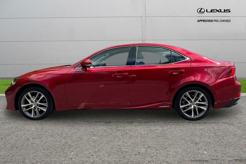 Lexus IS 2.5 300H Saloon Hybrid E-cvt Euro 6 S Red #3