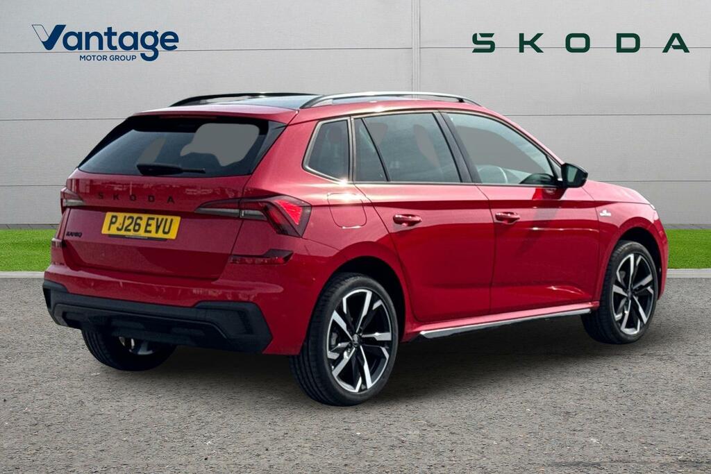 Skoda Kamiq 1.5 Tsi Monte Carlo Edition Dsg PJ26EVU Red #3