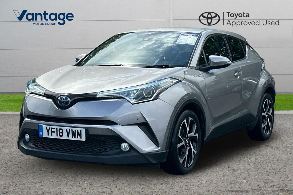 Toyota C-Hr 1.8 Vvt-h Design Cvt Euro 6 Ss YF18VWM Silver #3