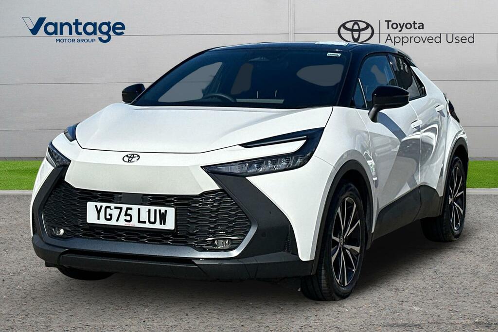 Toyota C-Hr 1.8 Vvt-h Design Cvt Euro 6 Ss YG75LUW White #3