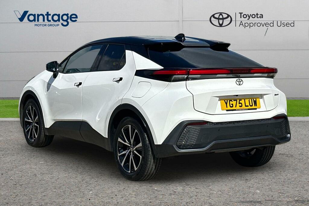 Toyota C-Hr 1.8 Vvt-h Design Cvt Euro 6 Ss YG75LUW White #4
