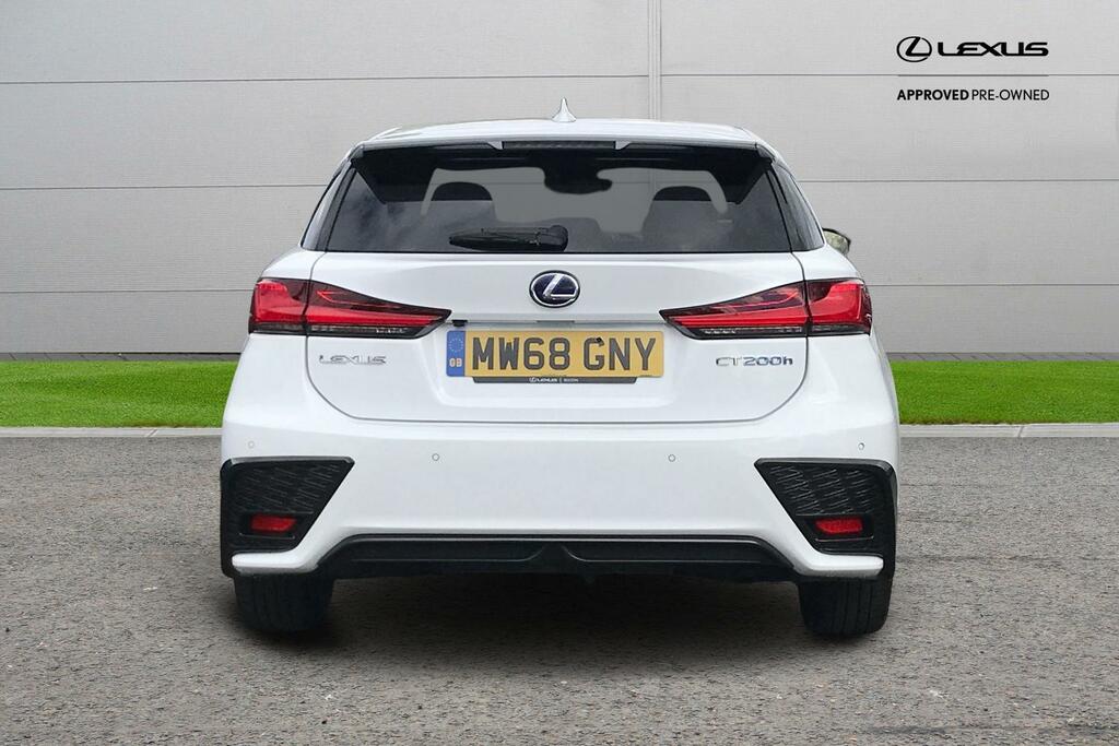 Lexus CT 1.8 200H F Sport E-cvt Euro 6 Ss White #5