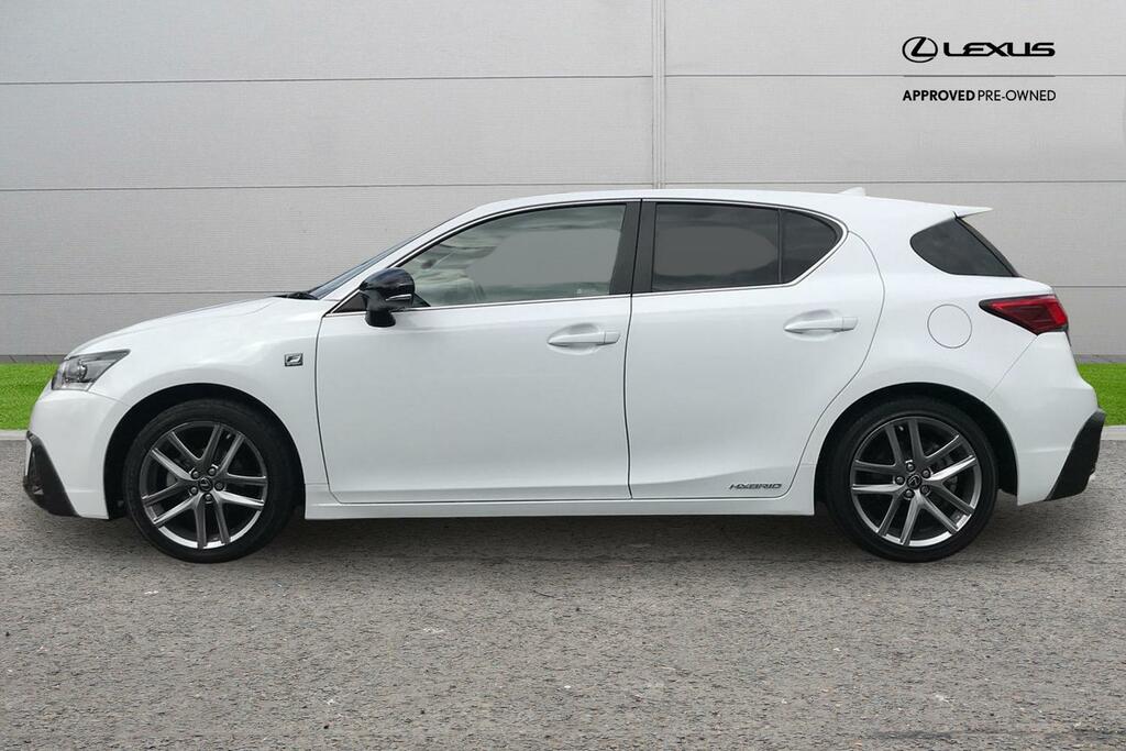 Lexus CT 1.8 200H F Sport E-cvt Euro 6 Ss White #3
