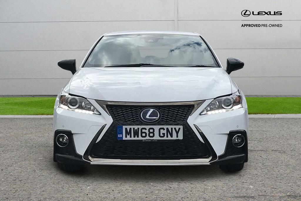 Lexus CT 1.8 200H F Sport E-cvt Euro 6 Ss White #4