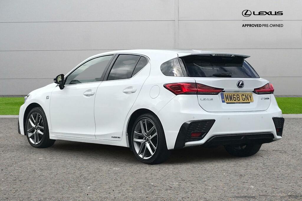 Lexus CT 1.8 200H F Sport E-cvt Euro 6 Ss White #2