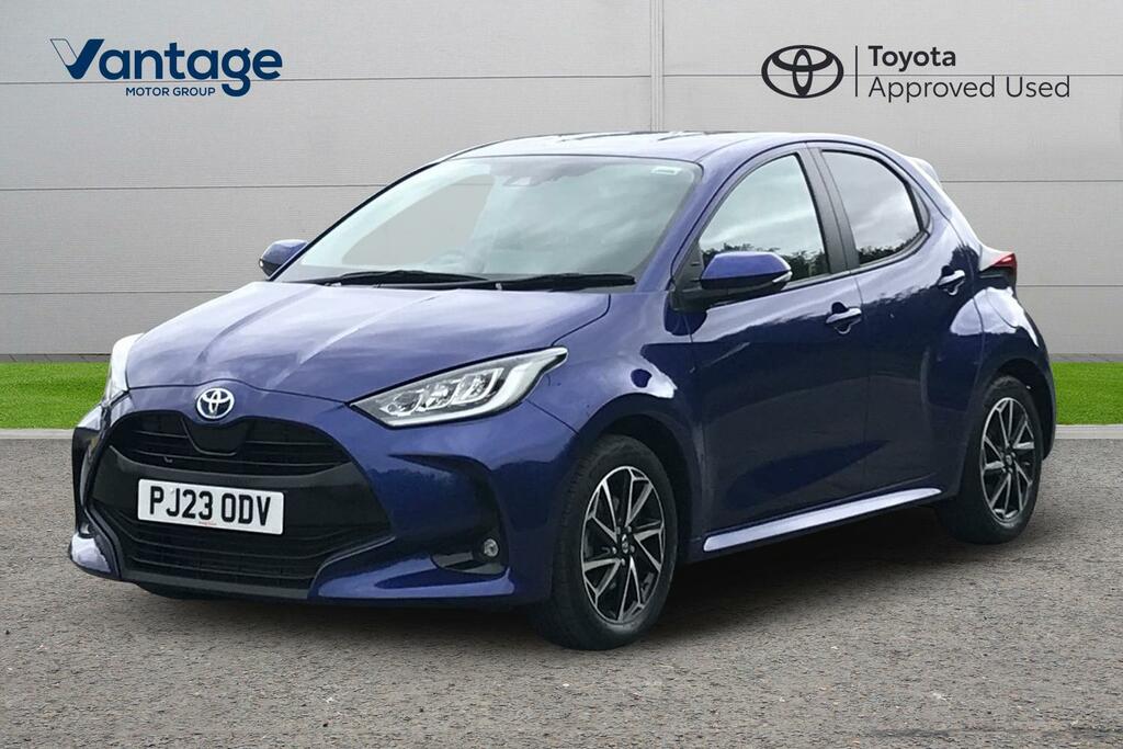 Toyota Yaris 1.5 Vvt-h Design E-cvt Euro 6 Ss PJ23ODV Blue #3