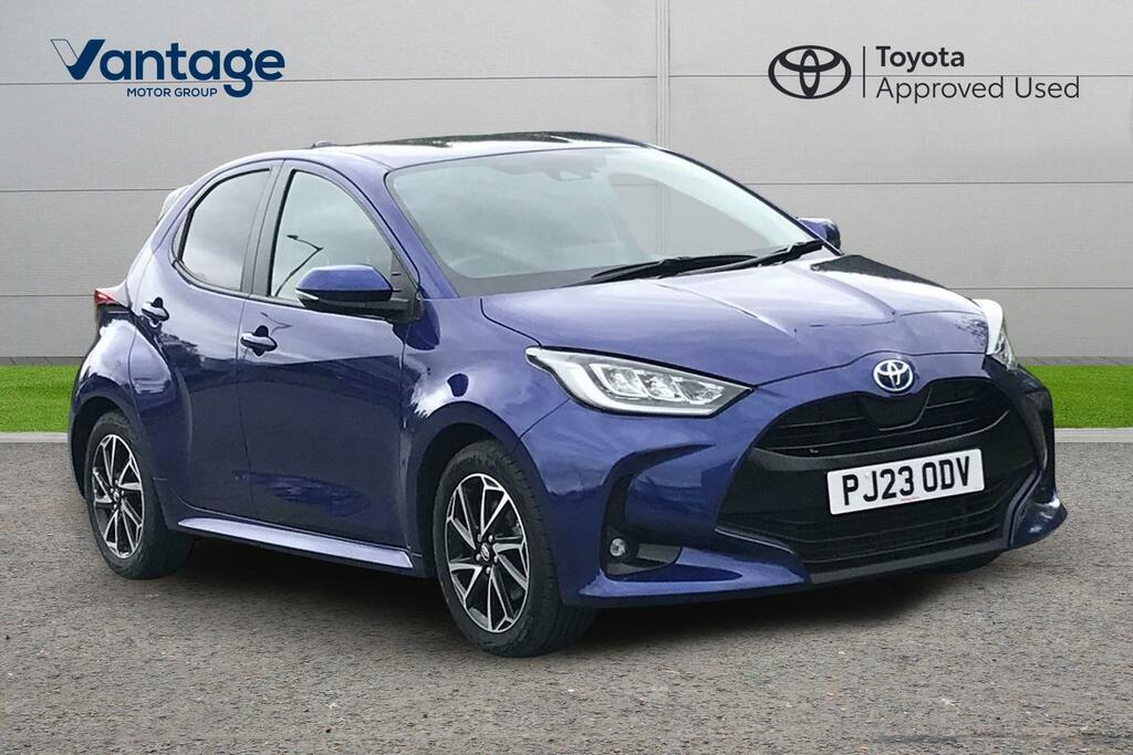 Toyota Yaris 1.5 Vvt-h Design E-cvt Euro 6 Ss Blue
