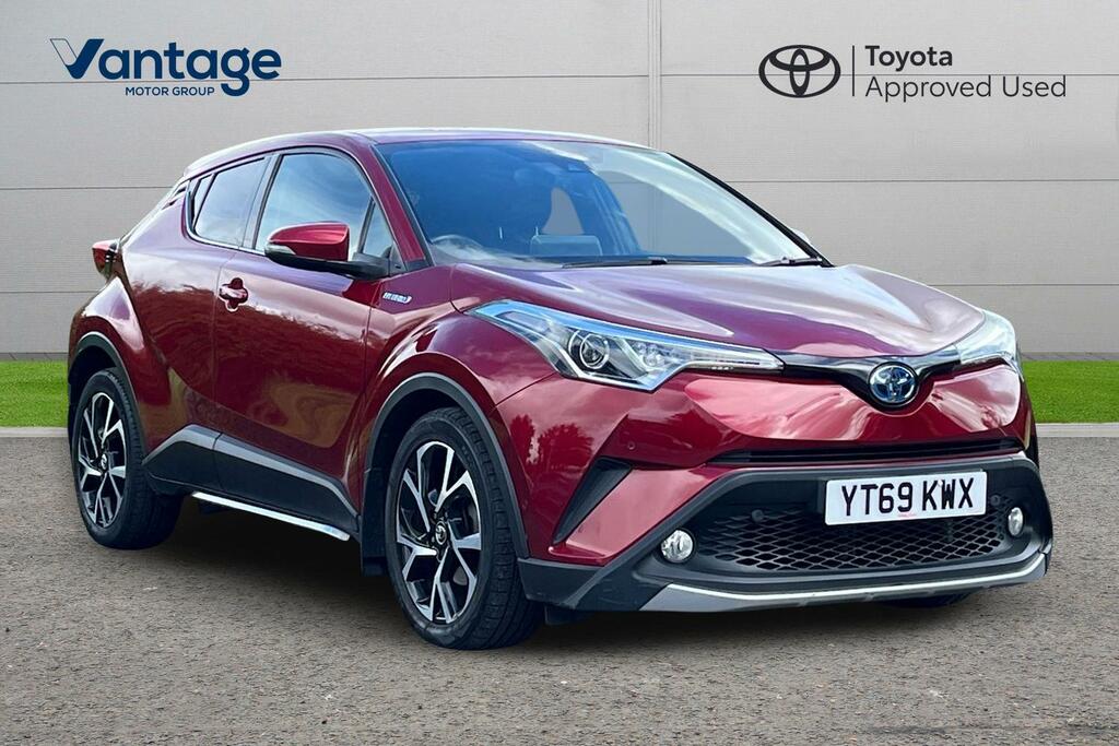 Toyota C-Hr 1.8 Vvt-h Design Suv Hybrid Cvt Euro 6 Red
