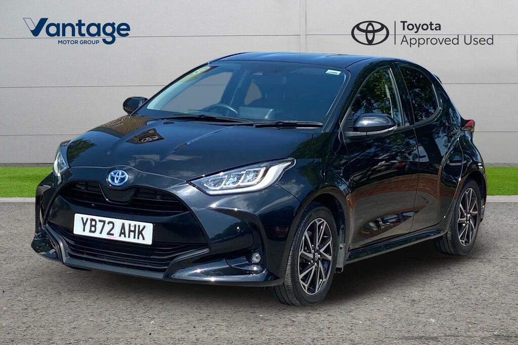 Toyota Yaris 1.5 Vvt-h Design E-cvt Euro 6 Ss YB72AHK Black #3