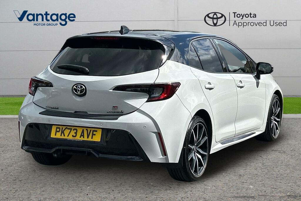 Toyota Corolla 1.8 Vvt-h Gr Sport Cvt Euro 6 Ss PK73AVF Grey #2
