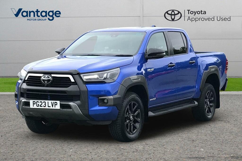 Toyota HILUX 2.8 D-4d Invincible X 4Wd Euro 6 Ss Blue #3