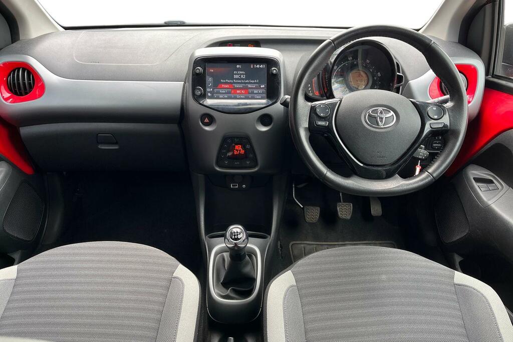 Toyota Aygo 1.0 Vvt-i X-trend Hatchback Euro YD19KWZ Red #6