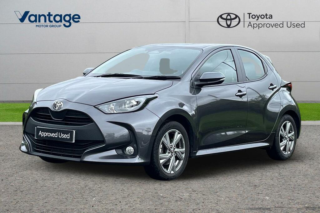 Toyota Yaris 1.5 Vvt-h Icon E-cvt Euro 6 Ss YE74LXU Grey #3