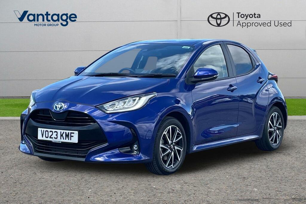 Toyota Yaris 1.5 Vvt-h Design E-cvt Euro 6 Ss VO23KMF Blue #3