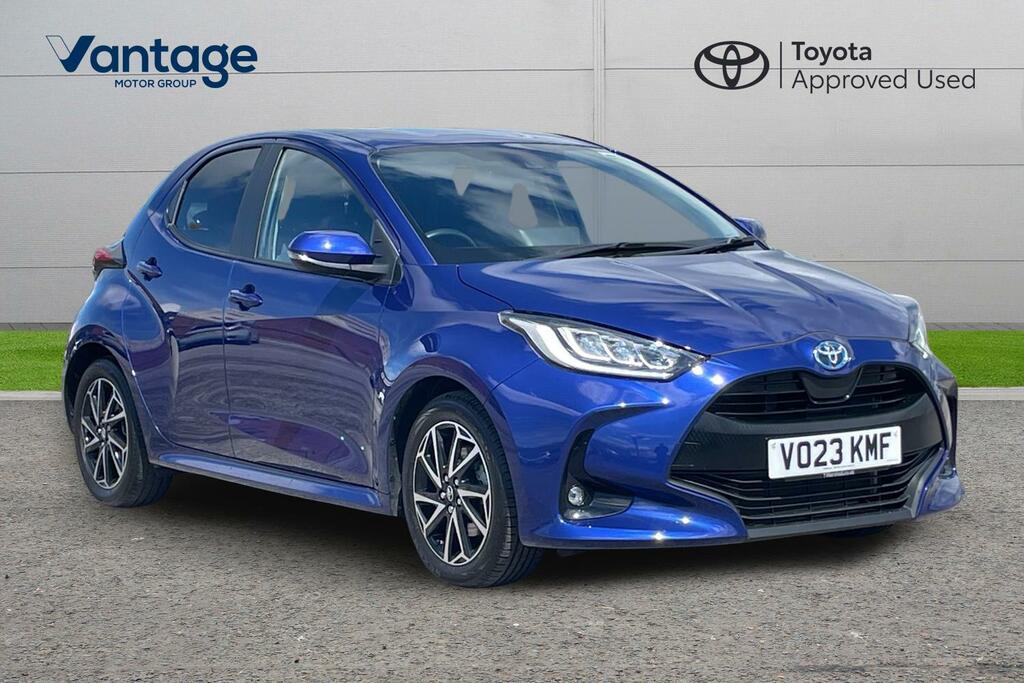 Toyota Yaris 1.5 Vvt-h Design E-cvt Euro 6 Ss Blue
