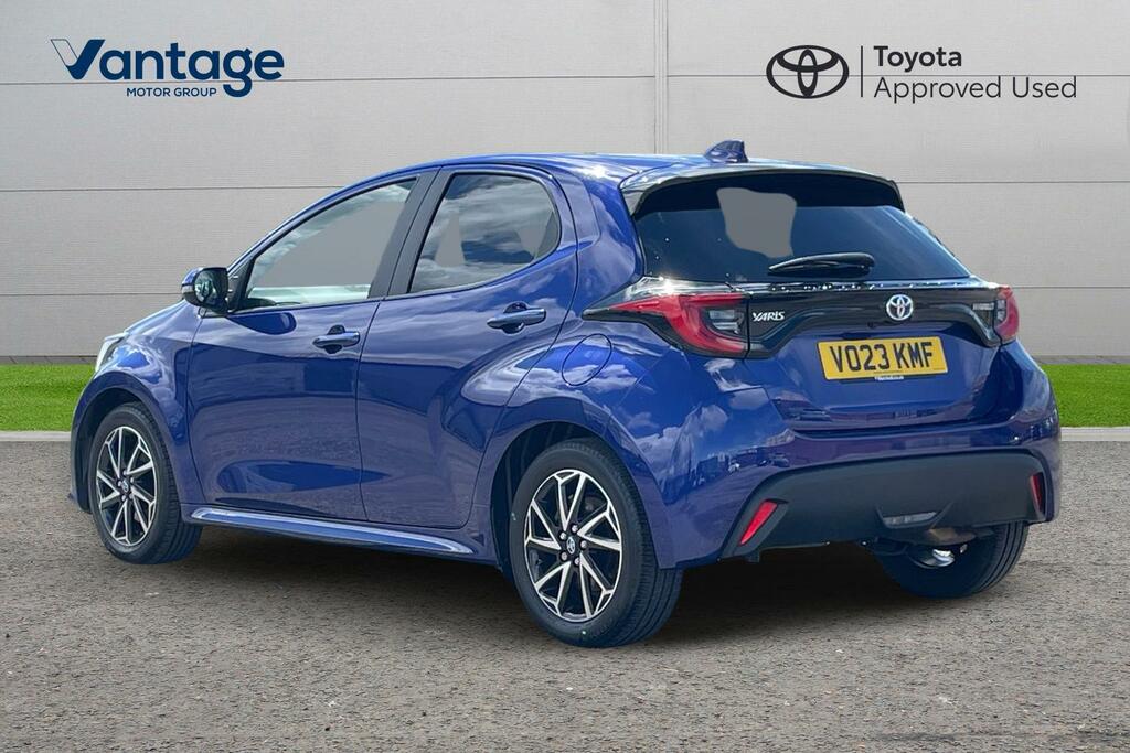 Toyota Yaris 1.5 Vvt-h Design E-cvt Euro 6 Ss VO23KMF Blue #4