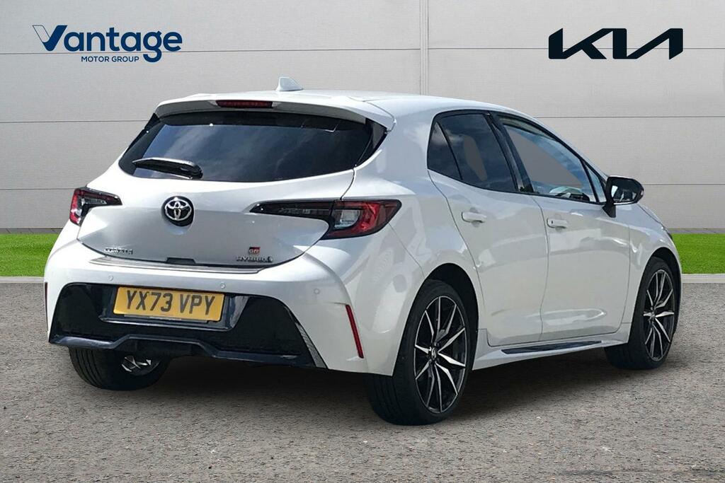 Toyota Corolla 1.8 Vvt-h Gr Sport Hatchback Hybrid Cvt YX73VPY Grey #3
