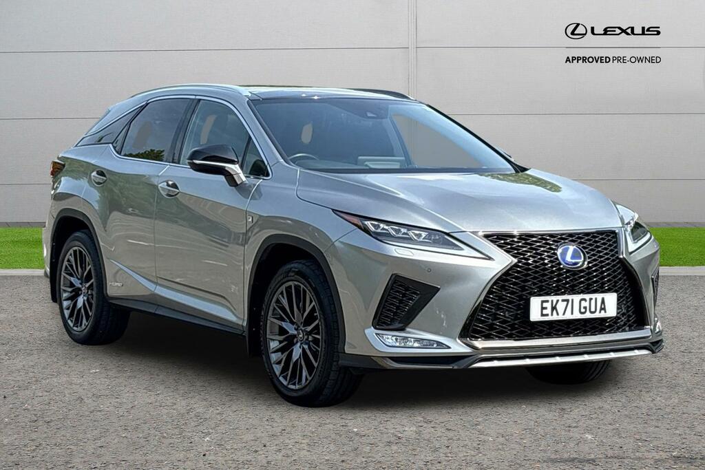 Lexus RX 3.5 450H V6 F Sport E-cvt 4Wd Euro 6 Ss Silver