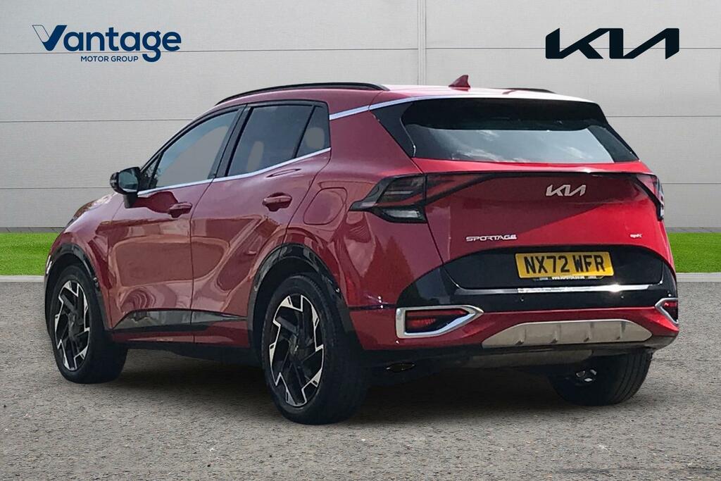 Kia Sportage 1.6 T-gdi Gt-line Euro 6 Ss NX72WFR Red #5