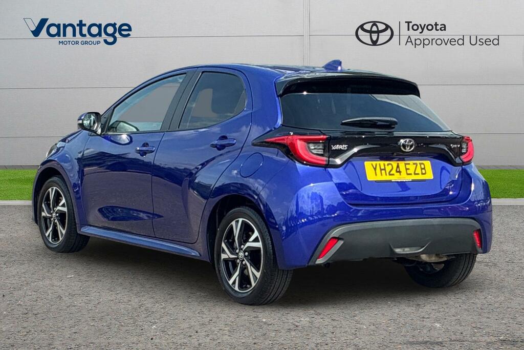 Toyota Yaris 1.5 Vvt-h Design E-cvt Euro 6 Ss YH24EZB Blue #4