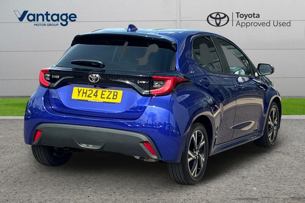 Toyota Yaris 1.5 Vvt-h Design E-cvt Euro 6 Ss YH24EZB Blue #2