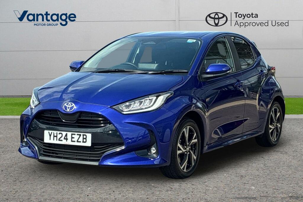 Toyota Yaris 1.5 Vvt-h Design E-cvt Euro 6 Ss YH24EZB Blue #3