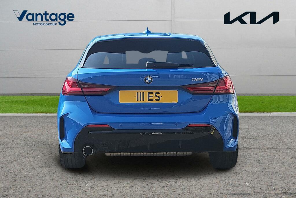 BMW 1 Series 1.5 118I M Sport Hatchback Dct Euro 6 YG70SYJ Blue #4